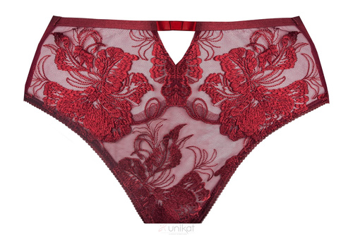 Slip Unikat Marissa bordeaux pizzo comodo elegante donna