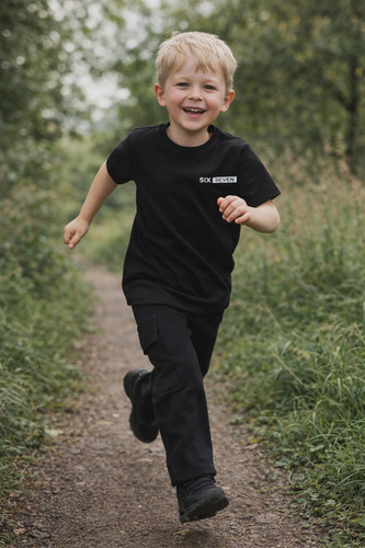 T-shirt bambino Six Seven Bambarillo – comoda e ideale ogni giorno black