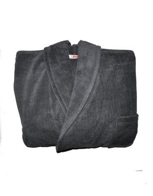 803 / 819 Vestaglia da uomo Twin terry Forex - grigio