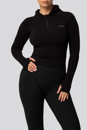 Leggings push-up Spaio PRO vita alta modellanti coprenti black