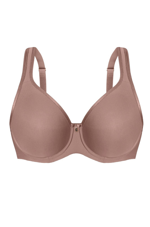 Mefemi by Nipplex Maja Mokka Reggiseno Soft Liscio con Ferretto