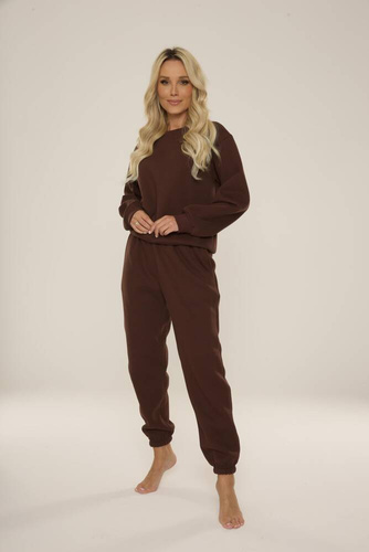 812 Tuta da ginnastica Indigo Forex donna - cioccolato