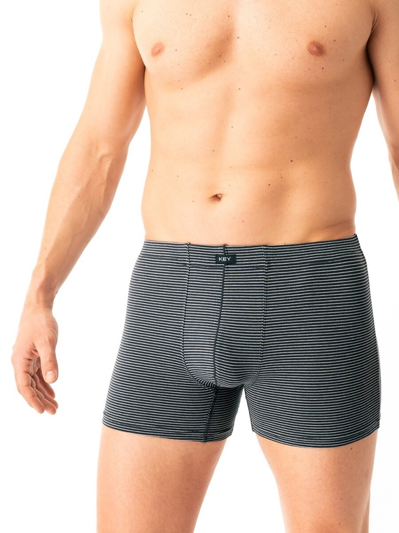Boxer da uomo Key MXH 328 graphite - cotone, confortevole e traspirante