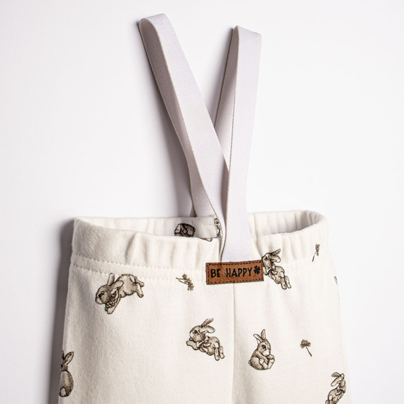 221016 Nicol Kiku Pantaloni Con Bretelle In Cotone Per Bambina