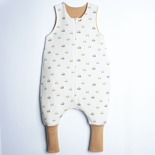 Sacco nanna con gambali Nicol 222044 in cotone con macchinine 9–24 mesi