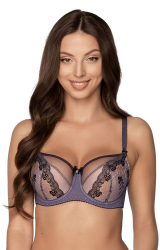 BS 1176 Elisabetta Reggiseno semi imbottito (semi morbido) Gaia- viola
