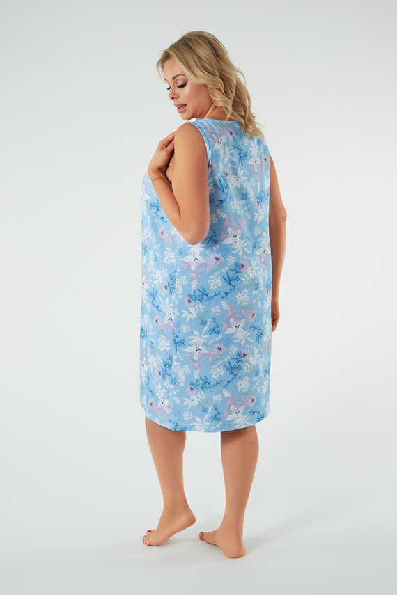 Camicia da notte Kaweri a fascia larga Moda italiana - stampa