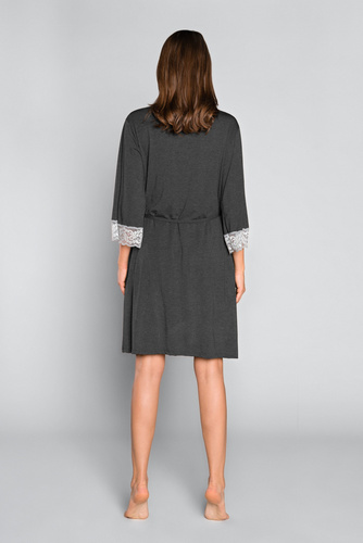 Sonata Vestaglia donna Moda italiana mélange scuro