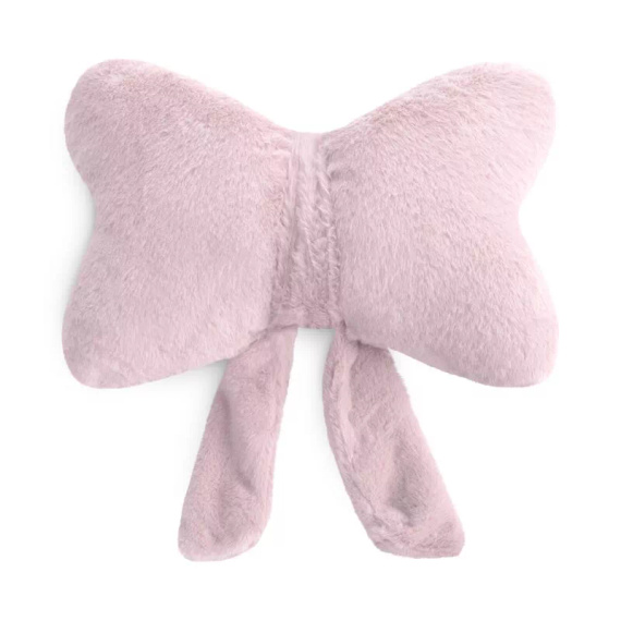 Eurofirany Wiosna 135 – cuscino decorativo 37x10x30 con fiocco pink