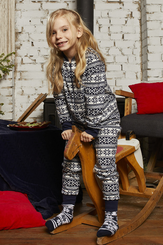 Alaska Tuta per bambini Italian Fashion - blu navy