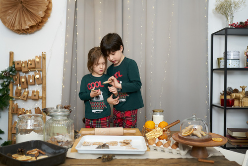 Tess Pigiama per bambini Moda italiana - verde/stampa