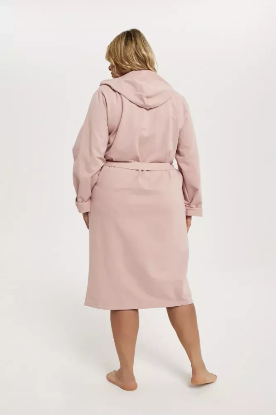 Karina Accappatoio da donna Moda Italiana - rosa cipria