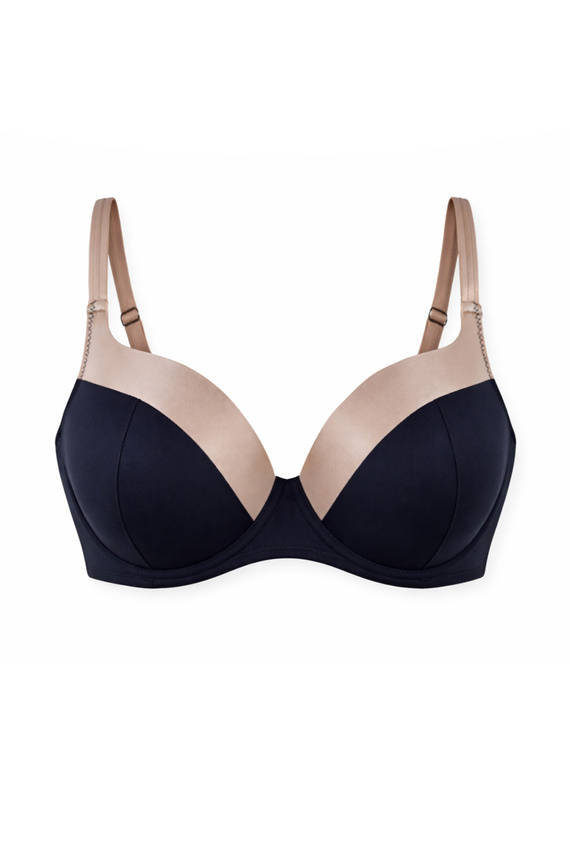 Mediolano Dorato 20001 reggiseno bikini Full Cup blu elegante