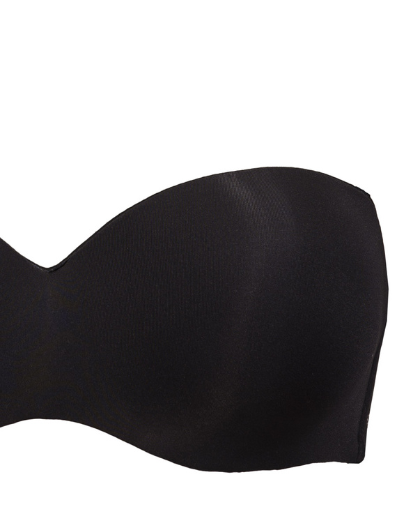 1580 Reggiseno push-up Fantastic - a fascia, microfibra Sielei nero