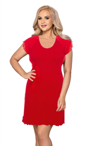 VHL-252 camicia da notte Vena rosso