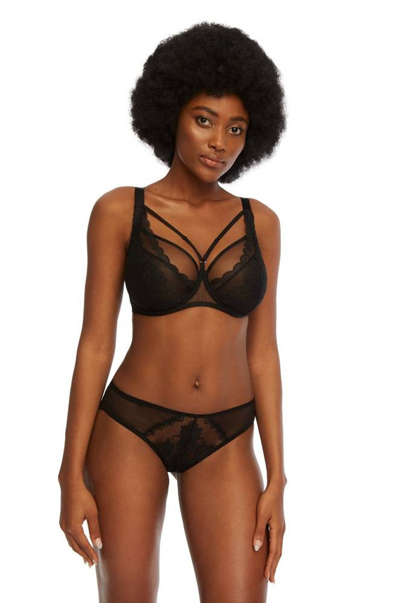 SC-931 Alice III Reggiseno morbido Kinga nero