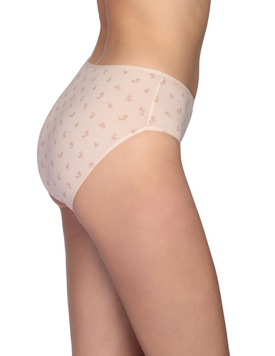 Figi L-122 BI-71 Lama Slip Bikini in Cotone 3-Pack Comfort Floreale