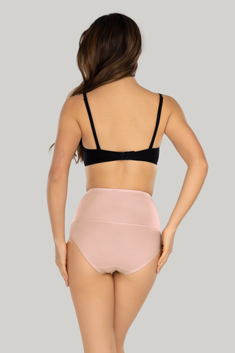 Iga Mitex Slip Modellanti Rosa a Vita Alta Snellenti con Pancia Modellante