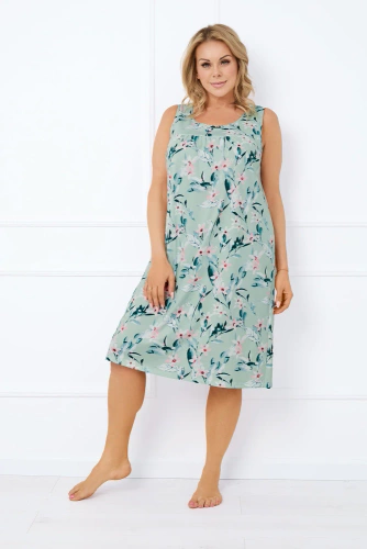 Camicia da notte Alwea, cinturino largo Moda italiana - verde