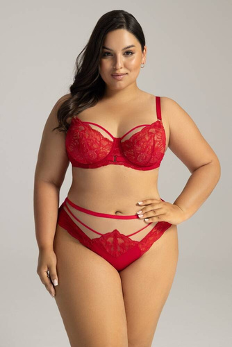 2157 Maxi reggiseno semi-imbottito Ava rosso