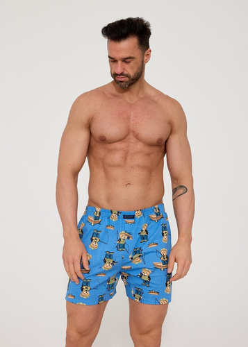 001/188 011/188 Boxer Cornette Classic da uomo - 100% cotone, vestibilità ampia, apertura con bottoni, comfort quotidiano