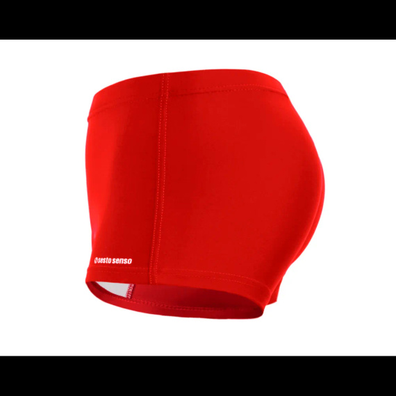 Sesto Senso DS01 Costumi da bagno donna pantaloncini sportivi ad asciugatura rapida rosso