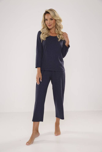 665 Pigiama da donna Paula Forex - blu navy