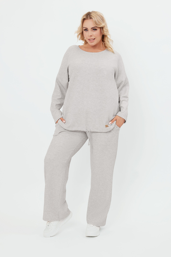 Set da donna Avira Italian Fashion - light melange