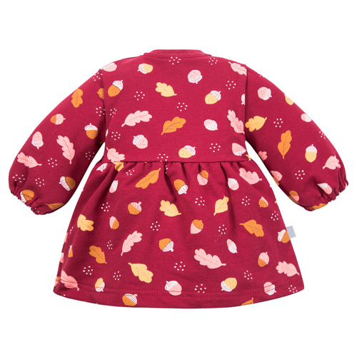 Abito Fluffy Tails Baby Eevi - marrone, cotone, manica lunga