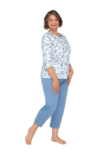 201 Pigiama donna Maria II Martel - blu scuro 29