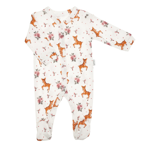 216031 Lala baby pajacifier Nicol - cotone, motivo a sari e rose