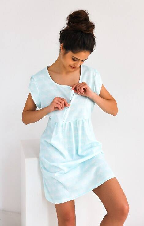 Camicia da notte Alma Sensis - menta