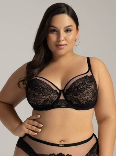 2145 Maxi reggiseno semi-imbottito Ava nero