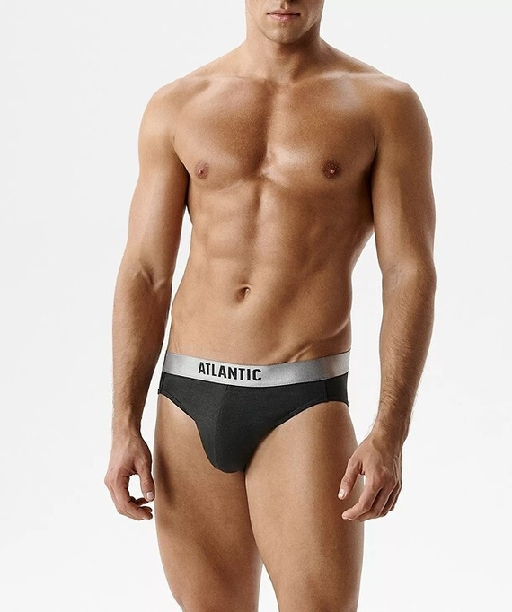Slip sportivi maschili Atlantic 2MP-1589 – perfetta vestibilità, elastico comodo, 2 pezzi