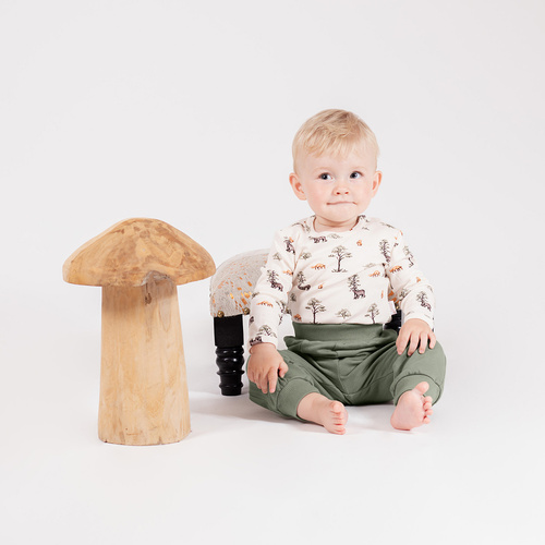 218138 Camicetta per bambino Yogi Bear Nicol - cotone, manica lunga, fantasia foresta