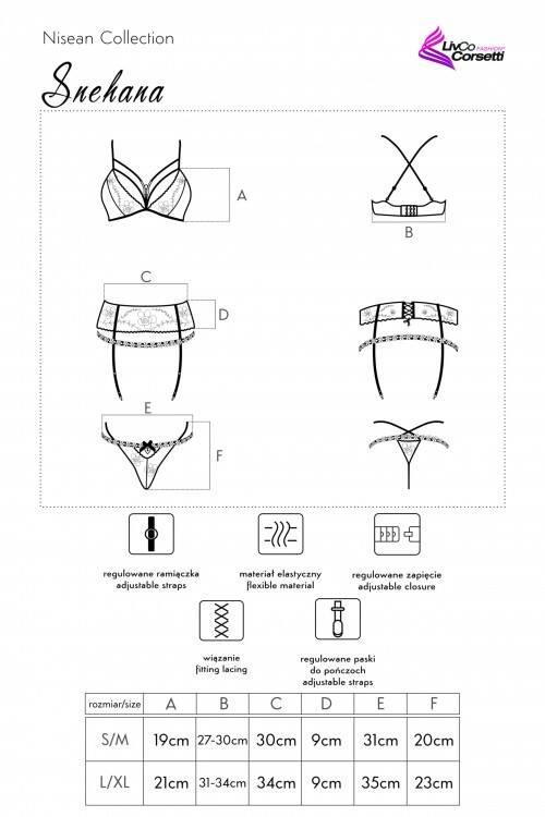 Snehana LC 90443 Donna set LivCo Corsetti Moda