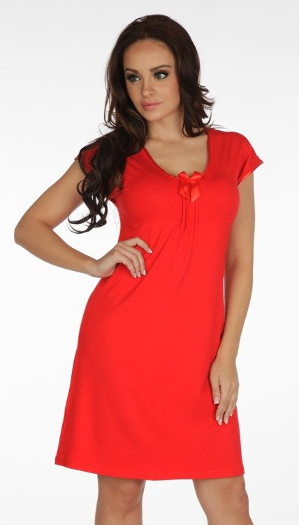 870 Camicia da notte Visa De Lafense - rosso