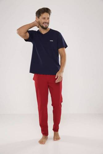 624 Pigiama Kevin Forex Uomo - blu navy-bordeaux