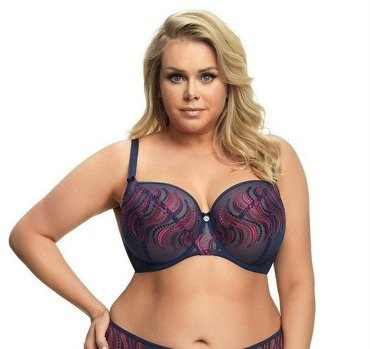 K 500 DESTINY Reggiseno morbido Gorsenia - blu navy