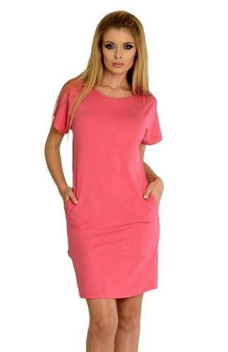 523 Camicia da notte Paula kr. manica - melange chiaro