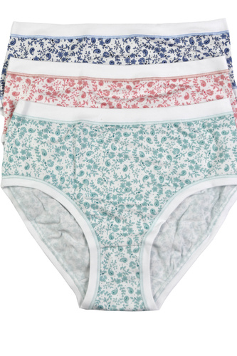 3363 MIDI-5H100 Mutandine Cotonella MIDI 3-pack -cotone, stato medio, comode per tutti i giorni