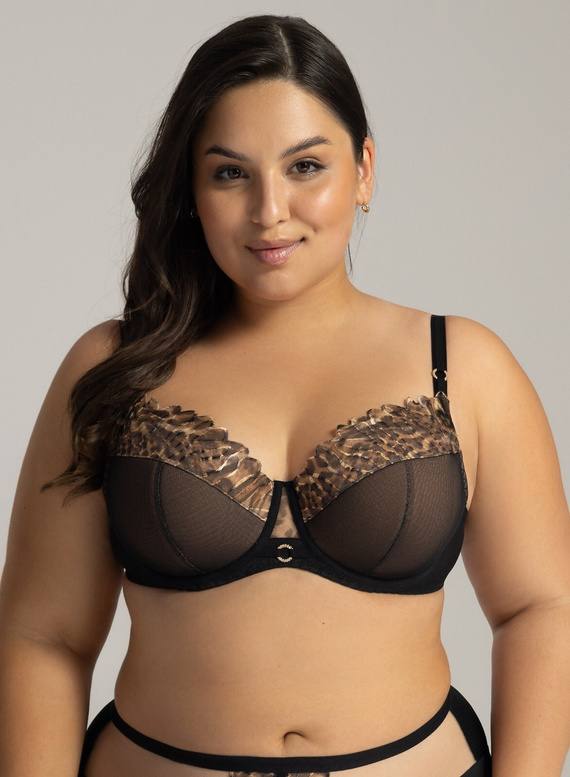 2143 Maxi reggiseno semi imbottito Ava - nero