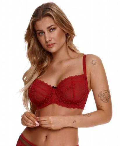 2312 Reggiseno morbido Lupoline-rosso