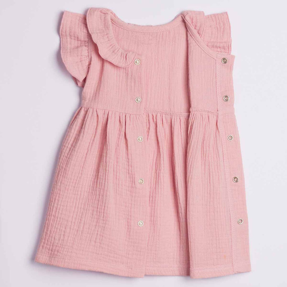 Nicol 224246 Abito in Mussola per Bambina 100% Cotone per l'Estate
