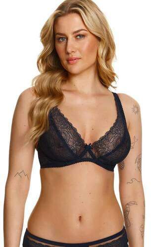 2402 Reggiseno Lupoline soft bralette - blu navy