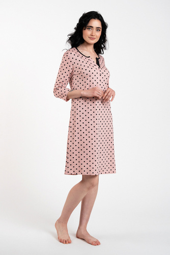 Camicia da notte e vestaglia da allattamento Marit Moda Italiana