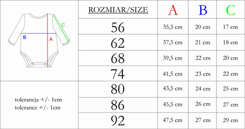 216095 Lala - Body bambino Nicol, cotone, manica lunga, pelle di cervo