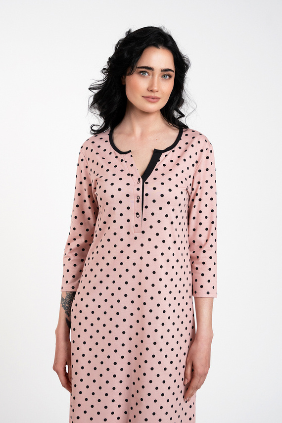 Camicia da notte e vestaglia da allattamento Marit Moda Italiana