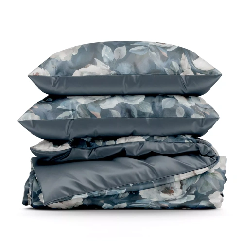 Biancheria letto Kira Design 91 floreale reversibile morbida con zip