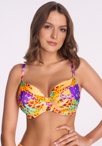 Reggiseno da bagno Full Cup SK 240 Jungle Pop Ava – design esotico, supporto perfetto, ideale per l'estate